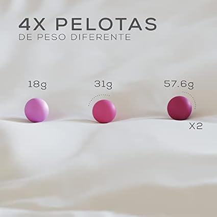 13AM Ejercitador de Suelo Pélvico - Set de Bolas Chinas del Suelo Pélvico para Mujer - Kegel Bolas Chinas Bolas Kegel Íntima Bolas Chinas Kegel - Bolas Chinas Femeninas Ejercicios Pélvicos Salud