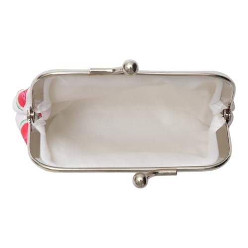 1Pcs Pouch Wallet Watermelon Pineapple Snap Purse PU Leather Pink Yellow 9x8cm3