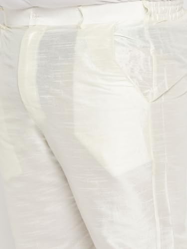 Image of Vastramay Plus Men's Silk Blend Kurta Pyjama Set