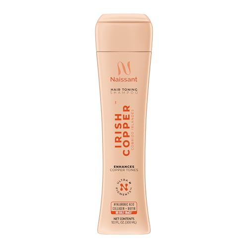 naissant Irish Copper Hair Toning Mask | Ultra High-Purity Pigments | Deposits Deep Copper Tone | Hyaluronic Acid, Collagen & Biotin | Paraben, Ammonia & Sulfate Free | 10.1 Fl. Oz