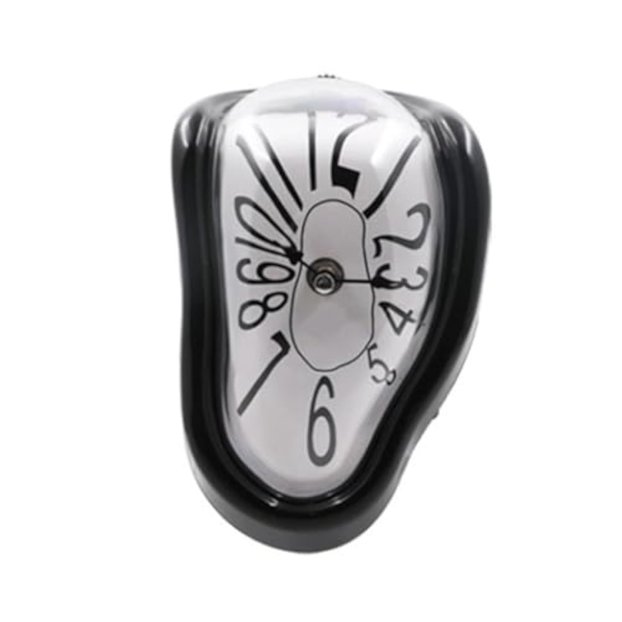 Melting Clock Wall Ornament, Decorative Desk Clock