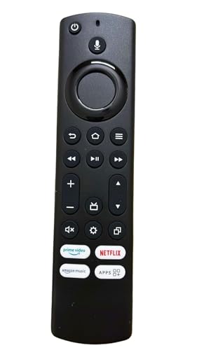 Image of Compatible Remote for Amazon Basics Led Tv Original Replacment of Smart Android Amazon Basics Television Without Alexa Feature and Non Voice Command (Same Model Only Will Work),