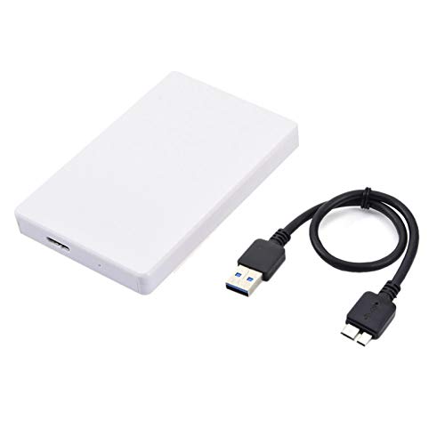 6,3 cm (2,5 Zoll) USB 3.0 SATA HDD Box HDD Festplatte, externes Festplattengehäuse, unterstützt unbegrenzte Kapazität HDD/SDD UASP Protokoll