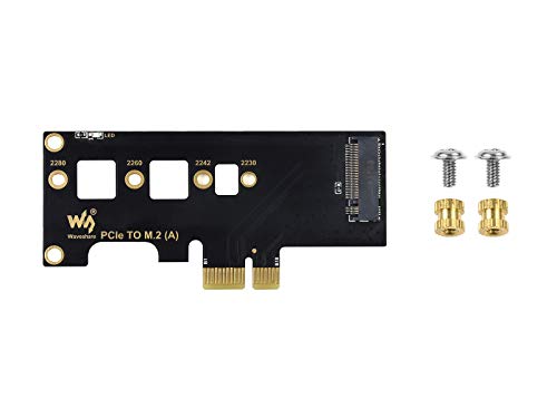 PCIe TO M.2アダプター、NVMeプロトコルM.2SSD用のアダプター、より高速な読み取り/書き込み、効率の向上、Raspberry Pi Compute Module4をサポートします