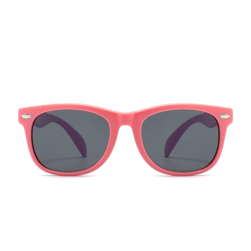 Image of FANNYGO 3 Pack Kids Sunglasses for Boys Girls Kid children's Polarized Sunglasses Age 3-10