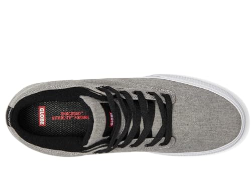 Globe Men's Motley Mid Skate Shoe, Grey Chambray, 10.52
