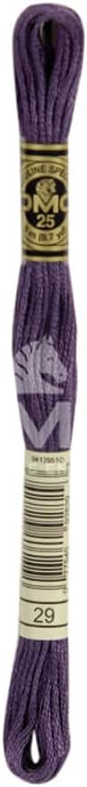 DMC 117MC-0029 Cotton Embroidery Floss - 0029 Purple - 8 Metres