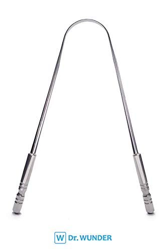 Dr. Wunder - Rasqueta para lengua (acero inoxidable)