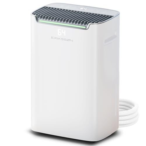 31Yv84 LDCL Erikssøn Elektrische luchtontvochtiger - luchtontvochtiger - luchtontvochtiger - dehumidifiers voor thuis - luchtdroger - luchtontvochtiger - 16 liter per dag (Weiß, 20 Liter Luftentfeuchter)
