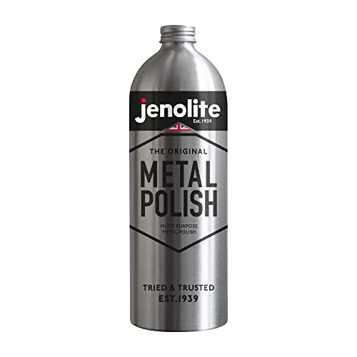 JENOLITE Metal Polish - Lucidante per Metalli liquidi - Lucidante Multiuso per Ottone, Rame, Cromo, Acciaio Inossidabile e Peltro - 1 Litre