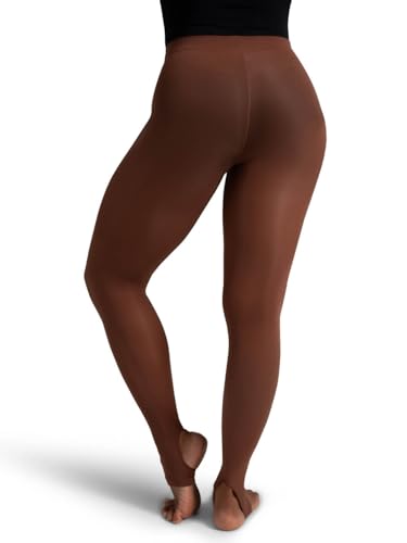 Image of Capezio womens Ultra Soft Self Knit Waistband Stirrup TightTight