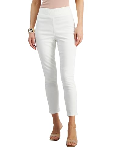 I.N.C. Women's Pull-On Skinny Cropped Jeans