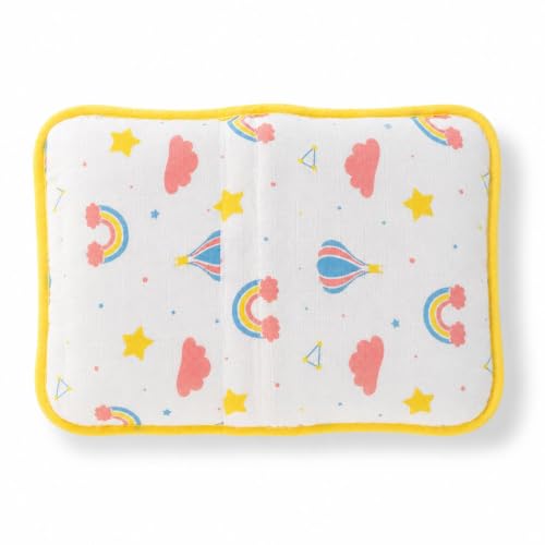 Image of Baby Pillow Elephant Print Muslin Pillow