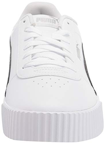 Image of Puma Carina 2.0 Synthetic Leather Lace Up Women's Sneakers
