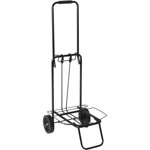 Camp-Gear - Carrito Plegable para Equipaje (Acero, 35 kg)