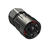 10 Pieces/Set EP030-1224-00 Screw Connection M24 3-pin Waterproof IP68 Connector 17.5A Industrial LED Screen Adapter(EP030-2224-01-plug)