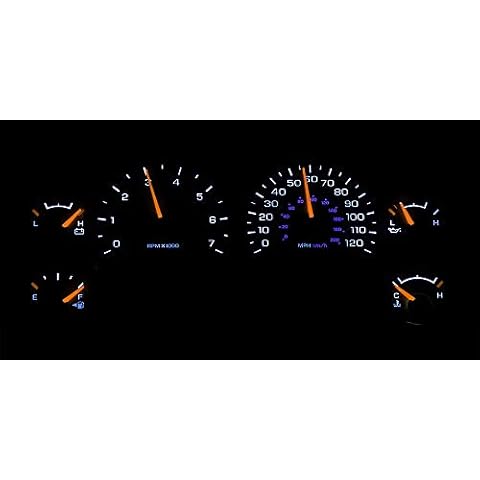 HERCOO White LED Light Bulbs for Instrument Gauge Cluster Speedometer Compatible with 2002-2006 Dodge Ram 1500 2500 3500 Cover
