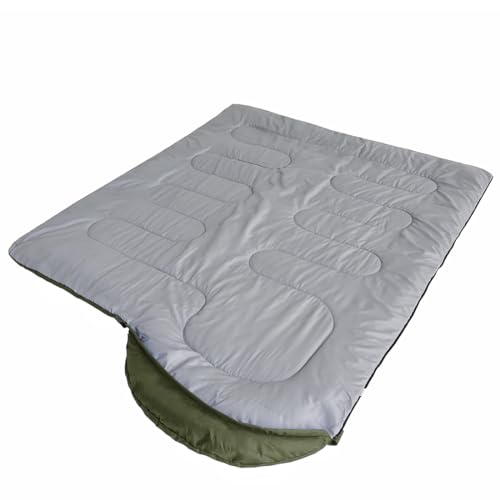 image for oaskys Camping Sleeping Bag - 3 Season Warm & Cool Weather - Summer Sp