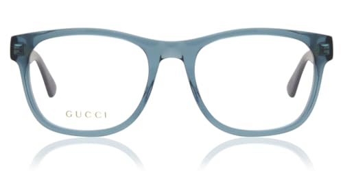 Gucci GG0004ON 012 Blue Square 53mm Men's Eyeglasses