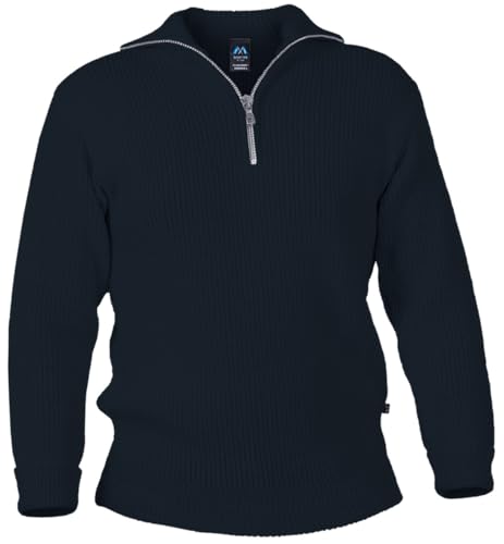 Pull marin col camionneur Blauer Peter bleu marine en pure laine vierge taille 50