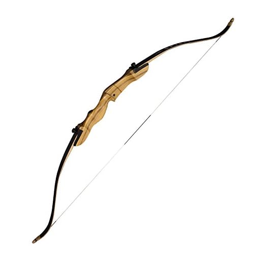 Southland Archery Supply SAS Spirit 66" Take Down Recurve Bow with Black Limbs (32 Lbs, Right)