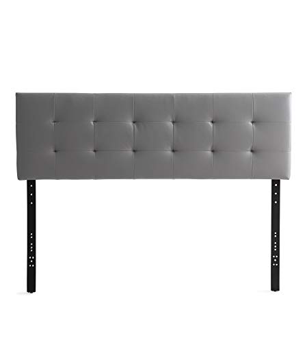 Edenbrook EHQQ0101FGUHB Hawthorne Faux Leather Headboard - Modern -Adjustable Height thumb #2