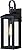 SNRU 17" Large Outdoor Wall Lights Exterior 2Pack, Waterproof Outdoor Porch Lights Garage Sconces Wall Mount, Black Exterior Lighting Fixtures for House,Bulb Not Included