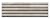 Botticino Marble Honed 3/4 X 12 Bullnose Liner - Standard Quality - BOX of 15 PCS