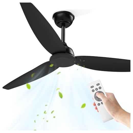 Ventilador Grande 52 Polegadas Preto