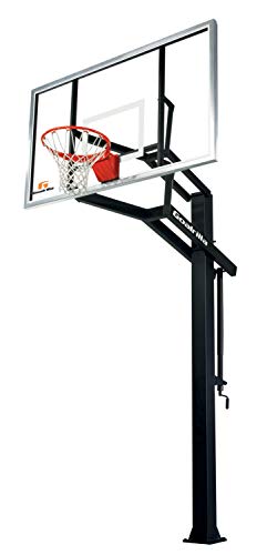 Goalrilla GS I In-Ground Basketball System with 72' x 42'...