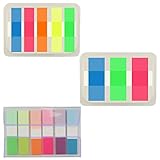 Haftnotizen Set, Veytoo Pop - up Klebezettel Flaggen Index Tabs Haftstreifen Film Merkzettel Page Klebemarkierungen Haftmarker Beschreibbare Etiketten, 280 Stück