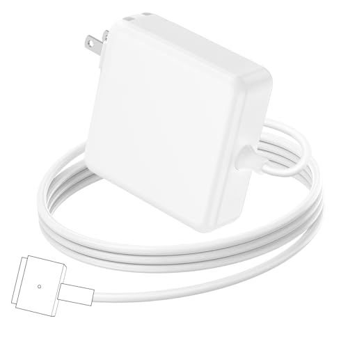 Mac Book Air Charger Replacement, 45W Power T-tip Magnetic DC Connector Adapter for Mac Book Air 11 inch and 13 inch (Between 2012-2017)