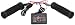 Symtec 215047 Heated Push On Grip and Thumb Kit with 2 Zone Controller