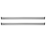 YAKIMA, JetStream Bar Aerodynamic Crossbars for Roof Rack Systems, Set of 2, Silver, Medium (60
