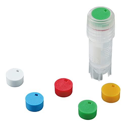 Simport クライオバイアル用キャップインサート 5色 ) 取り寄せ商品