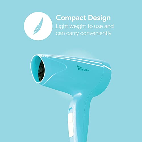 Syska HD1600 Trendsetter 1000 Watts Hair Dryer - Teal - Image 6