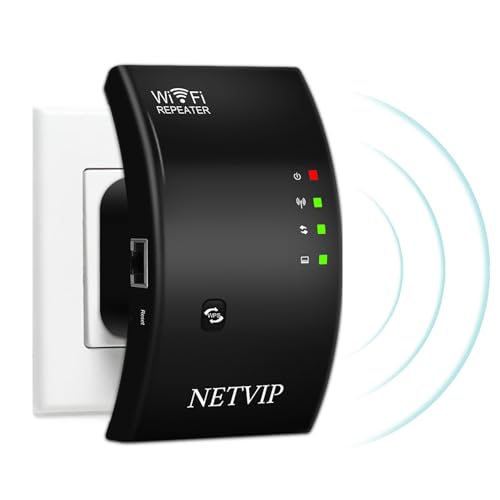 Repetidor WiFi, Amplificador señal Extensor WiFi 300Mbps 2.4GHz con Repertidor/Ap Modo y la función WPS,1 Puerto Ethernet, Facil de Instalar, Compatible con los Routers y ADSL/Fibra