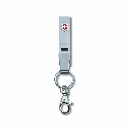 Victorinox Multiclip Belt Hanger - Utility Tool for Outdoor Adventures, Travelling, Hiking, and Daily Household Use -Grey, 138 mm