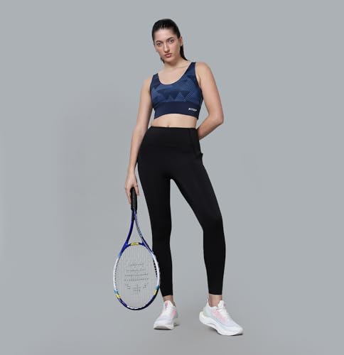 Image of XTEP Women Training Bra Top I Polyester Elastane Blend I Shield & Comfort Technology I Moisture-Wicking Support I Workout Wear