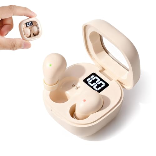 GreatQIQI Invisible Mini Sleep Earbuds for Side Sleepers, Ultra-Comfortable & Feather-Light