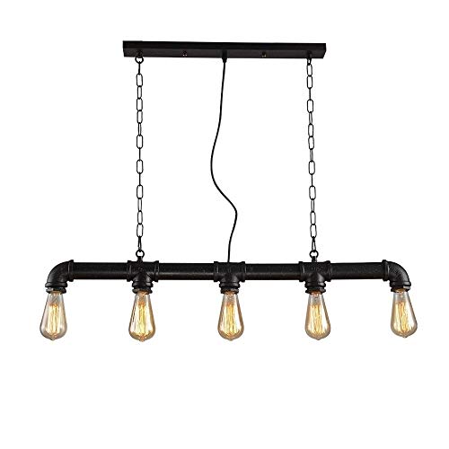 Lustre retro chandelier parfait pour éclairer un bar ou îlot