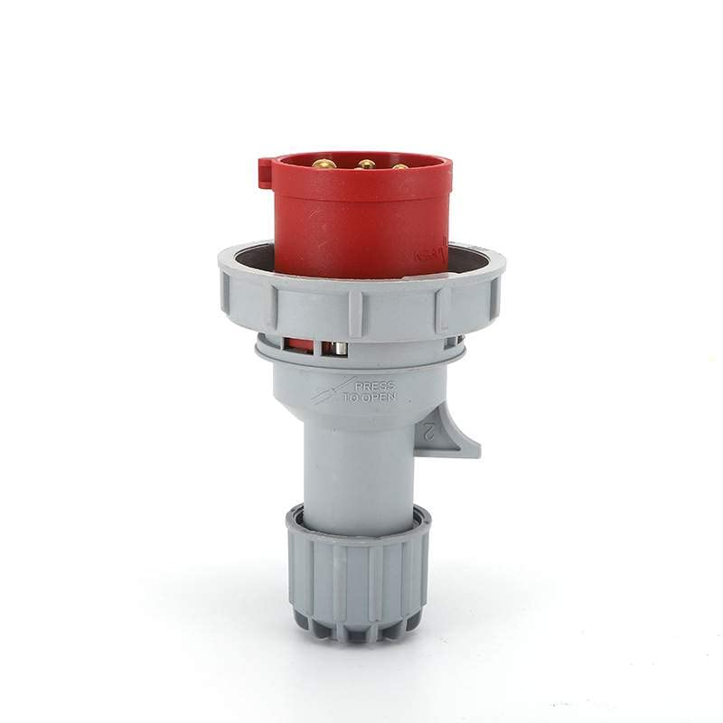 IEC60309 Waterproof CEE Industrial Connector Plug 4Pin 16A 380V-415V 3P+E IP67