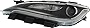 Garage-Pro Headlight Assembly Compatible with 2015-2017 Chrysler 200 Halogen, Chrome Interior, LX Model - CAPA, Driver Side Clear Lens; Chrome Interior