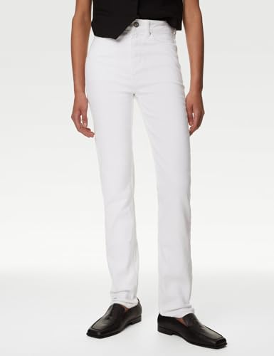 Image of Marks & Spencer Women's High Rise Slim Jeans