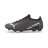 ULTRA 2.4 FG/AG PUMA ULTRA 2.4 FG/AG, Zapatillas de ftbol, Hombre, Negro (Puma White/Fizzy Light), 44.5 EU