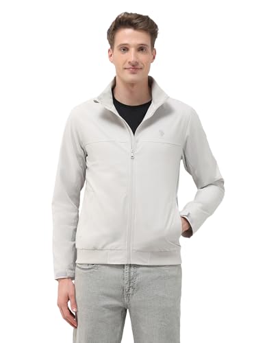 Image of U.S.Polo Association Men's Regular Fit Solid Casual Jacket