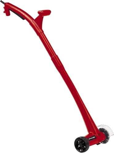Einhell Nettoyeur de Joints électrique GC-EG 1410 (Roulette de Guidage, Double Interrupteur de sécurité) avec 1 Brosse en Acier et 1 Brosse en Nylon