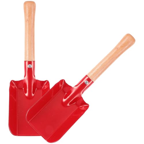 Palita de Jardín Pequeña con Cabeza Roja Cuadrada miniatura 1