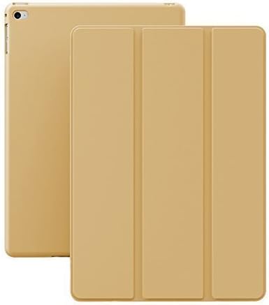 KHOMO iPad Mini 4 Case - Dual Series - Ultra Slim Gold Cover with Auto Sleep Wake Feature for Apple iPad Mini 4th Generation Tablet