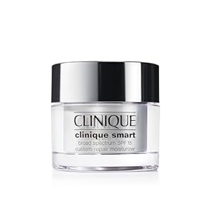 Clinique Smart Broad Spectrum SPF 15 Custom Repair Face Moisturizer, Dry Combination Skin, 1.7 fl. oz.